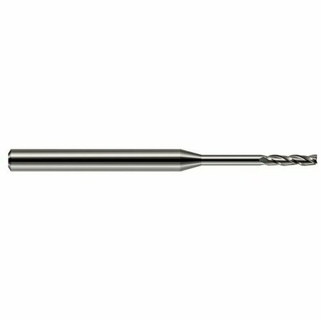 0.0930 In. 3/32 Cutter Dia. X .75 In. 3/4  X 0.9500 In. Reach Carbide Square End Mill, 3 Flutes